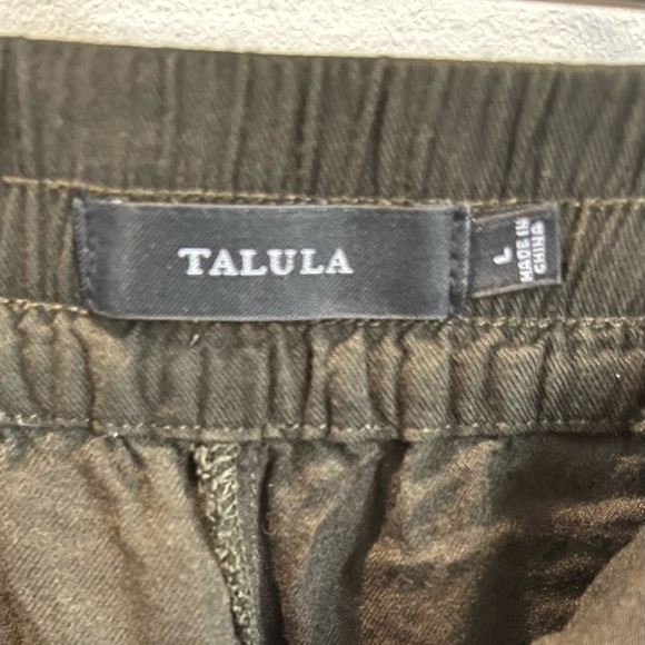 Talula Women’s Dark Green Pants - Picture 3 of 3